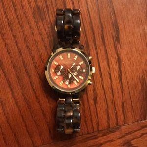 Michael Kors Tortoise Shell Watch